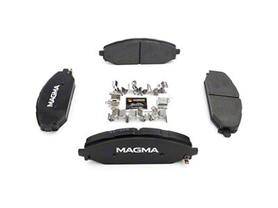 Magma Brakes Premium Ceramic Brake Pads; Front Pair (19-25 RAM 1500)
