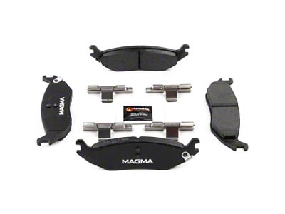 Magma Brakes Premium Ceramic Brake Pads; Rear Pair (02-03 RAM 1500)