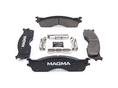 Magma Brakes Premium Semi-Metallic Brake Pads; Front Pair (2004 RAM 1500 SRT-10)
