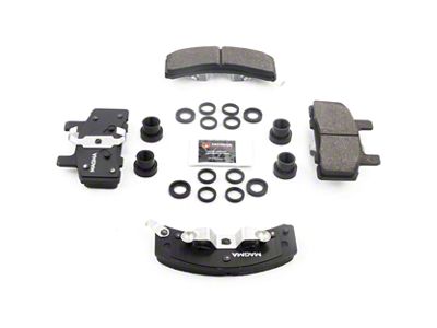 Magma Brakes Premium Semi-Metallic Brake Pads; Front Pair (98-99 RAM 1500)