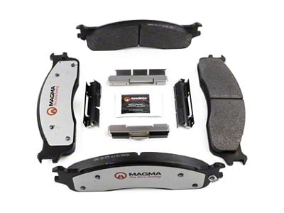 Magma Brakes Pro-Series Semi-Metallic Brake Pads; Front Pair (06-08 RAM 1500 Mega Cab)