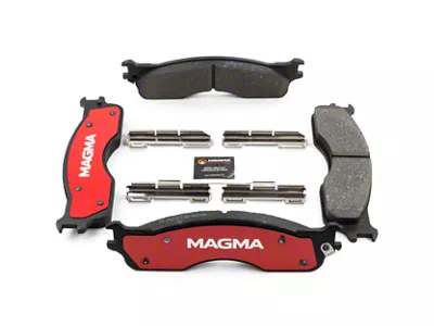 Magma Brakes Severe Duty Semi-Metallic Brake Pads; Front Pair (2004 RAM 1500 SRT-10)