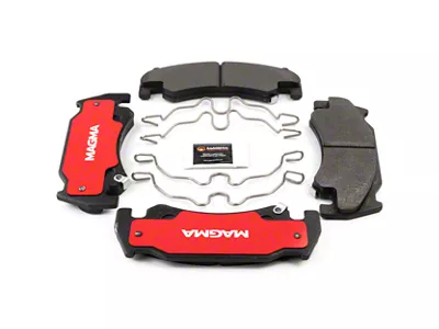 Magma Brakes Severe Duty Semi-Metallic Brake Pads; Front Pair (05-06 RAM 1500 SRT-10)