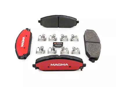 Magma Brakes Severe Duty Semi-Metallic Brake Pads; Front Pair (19-25 RAM 1500)
