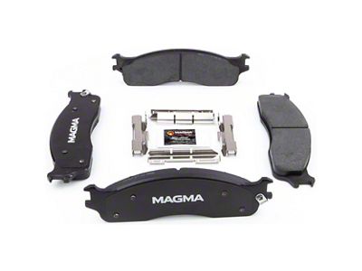 Magma Brakes Premium Ceramic Brake Pads; Front Pair (03-08 RAM 2500)