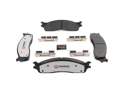 Magma Brakes Pro-Series Ceramic Brake Pads; Front Pair (03-08 RAM 2500)