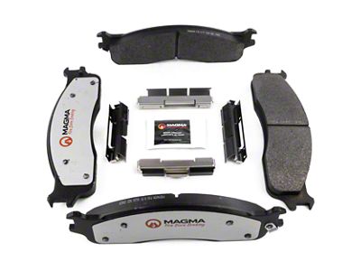 Magma Brakes Pro-Series Semi-Metallic Brake Pads; Front Pair (03-08 RAM 2500)