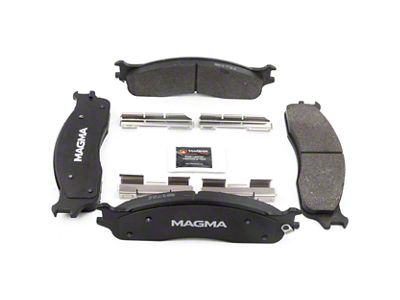 Magma Brakes Premium Semi-Metallic Brake Pads; Front Pair (03-08 RAM 3500)