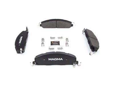 Magma Brakes Premium Semi-Metallic Brake Pads; Rear Pair (09-18 RAM 3500)