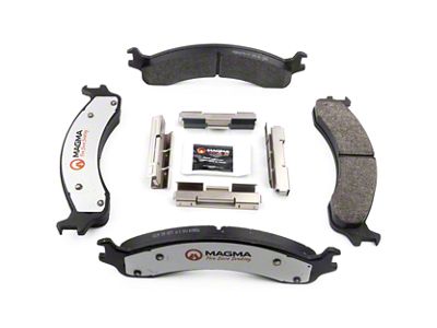Magma Brakes Pro-Series Semi-Metallic Brake Pads; Front Pair (00-02 RAM 3500)