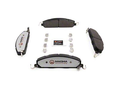 Magma Brakes Pro-Series Semi-Metallic Brake Pads; Rear Pair (09-18 RAM 3500)