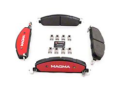 Magma Brakes Severe Duty Semi-Metallic Brake Pads; Rear Pair (09-18 RAM 3500)