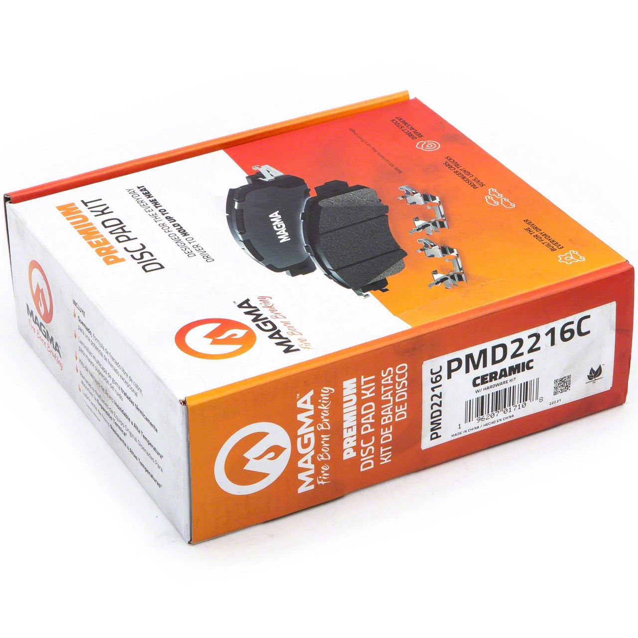 Ranger Ceramic Brake Pads; Front and Rear (19-23 Ranger) - Free Shipping