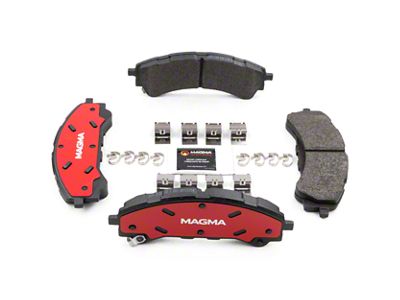 Magma Brakes Severe Duty Semi-Metallic Brake Pads; Front Pair (19-23 Ranger)