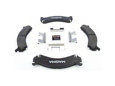 Magma Brakes Premium Ceramic Brake Pads; Rear Pair (01-10 Sierra 2500 HD)
