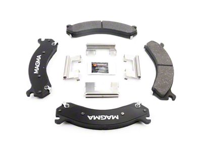 Magma Brakes Premium Semi-Metallic Brake Pads; Rear Pair (01-10 Silverado 2500 HD)