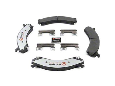 Magma Brakes Pro-Series Ceramic Brake Pads; Rear Pair (01-10 Silverado 2500 HD)