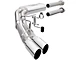 Magnaflow Street Series Dual Exhaust System with Polished Tips; Middle Side Exit (15-24 2.7L EcoBoost F-150)