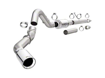 Magnaflow Street Series Single Exhaust System with Polished Tip; Side Exit (15-25 3.5L EcoBoost F-150, Excluding Raptor, Tremor & 19-20 Limited)