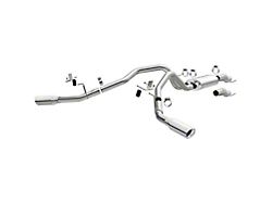 Magnaflow Street Series Dual Exhaust System with Polished Tips; Side Exit (15-23 3.5L EcoBoost F-150, Excluding Raptor, Tremor & 19-20 Limited)