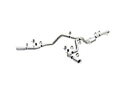 Magnaflow Street Series Dual Exhaust System with Polished Tips; Side Exit (19-24 4.3L Silverado 1500 w/o Factory Dual Exhaust)