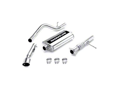 Magnaflow Street Series Single Exhaust System with Polished Tip; Side Exit (07-08 4.8L Yukon)