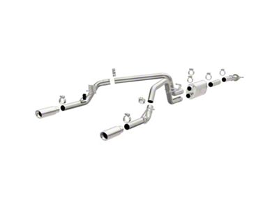 Magnaflow Street Series Dual Exhaust System with Polished Tips; Rear Exit (15-22 2.5L Canyon)
