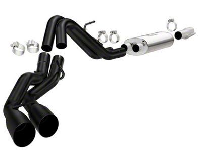 Magnaflow Street Series Black Dual Exhaust System; Same Side Exit (10-14 6.2L F-150 Raptor)