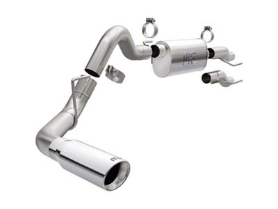Magnaflow Street Series Single Exhaust System with Polished Tip; Side Exit (15-25 5.0L F-150, Excluding Tremor)