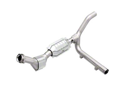 Magnaflow Direct-Fit Catalytic Converter; HM Grade; Passenger Side (97-98 4WD 4.2L F-150)