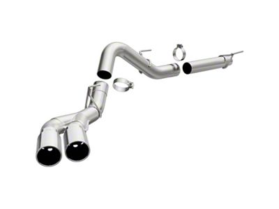 Magnaflow Street Series Filter-Back Single Exhaust System with Polished Tips; Side Exit (18-20 3.0L Powerstroke F-150)