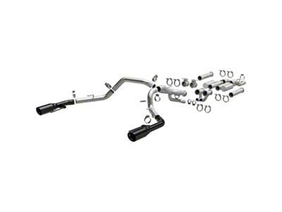 Magnaflow xMOD Series Dual Exhaust System with Black Tips; Rear Exit (21-24 3.5L EcoBoost F-150 Raptor)