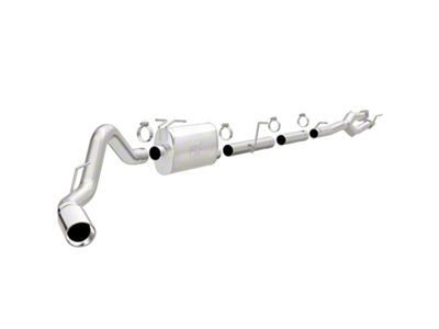 Magnaflow Street Series Single Exhaust System with Polished Tip; Side Exit (11-16 6.2L F-350 Super Duty)