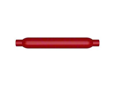 Magnaflow Glasspack Performance Center/Center Straight Red Muffler; 2-Inch (Universal; Some Adaptation May Be Required)