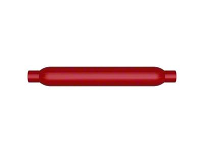 Magnaflow Glasspack Performance Center/Center Straight Red Muffler; 2-Inch (Universal; Some Adaptation May Be Required)