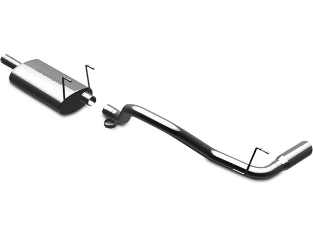 Magnaflow Street Series Single Exhaust System with Polished Tip; Side Exit (09-18 5.7L RAM 1500)
