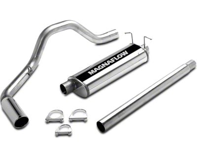 Magnaflow Street Series Single Exhaust System with Polished Tip; Side Exit (97-03 5.4L F-150)