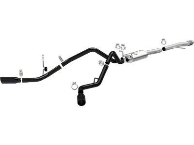 Magnaflow Street Series Black Dual Exhaust System; Side Exit (14-18 5.3L Sierra 1500)