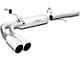 Magnaflow Street Series Dual Exhaust System with Polished Tips; Middle Side Exit (10-13 4.3L Sierra 1500)