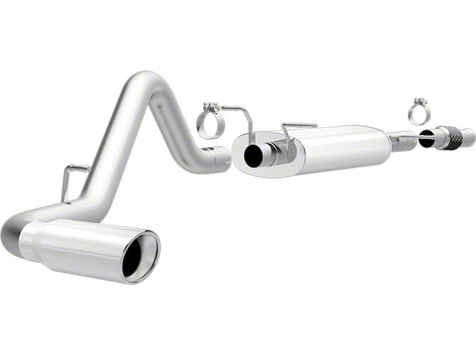 Magnaflow Silverado MF Series Single Exhaust System - Side
