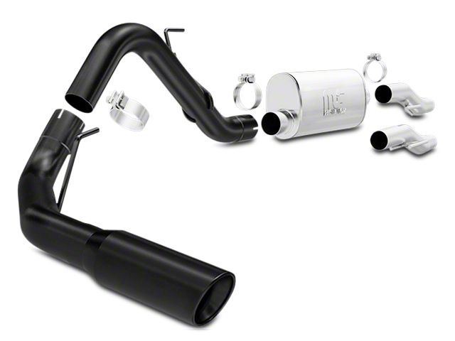 Magnaflow Street Series Single Exhaust System with Black Tip; Side Exit (11-14 5.0L F-150)