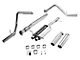 Magnaflow Street Series Dual Exhaust System with Polished Tips; Rear Exit (07-13 4.8L Sierra 1500)