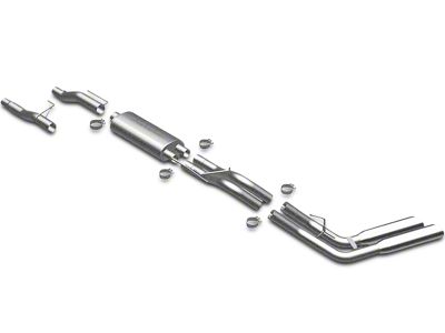 Magnaflow Street Series Dual Exhaust System with Polished Tips; Same Side Exit (09-10 5.4L F-150, Excluding Raptor)