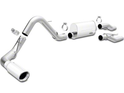 Magnaflow Street Series Single Exhaust System with Polished Tip; Side Exit (09-10 5.4L F-150, Excluding Raptor)