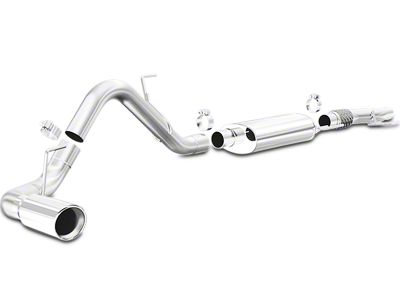 Magnaflow Street Series Single Exhaust System with Polished Tip; Side Exit (11-14 3.7L F-150)