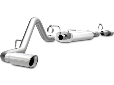 Magnaflow Street Series Single Exhaust System with Polished Tip; Side Exit (14-18 5.3L Sierra 1500)