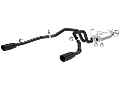 Magnaflow Street Series Dual Exhaust System with Black Tips; Rear Exit (19-24 5.7L RAM 1500 w/ Factory Dual Exhaust)