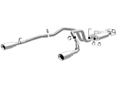 Magnaflow Street Series Dual Exhaust System with Polished Tips; Rear Exit (19-24 5.7L RAM 1500 w/ Factory Dual Exhaust)