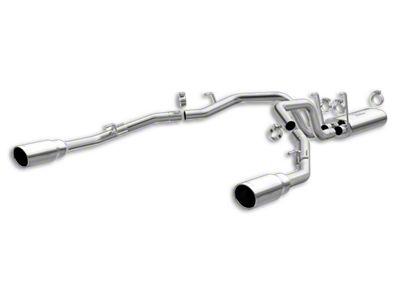 Magnaflow Street Series Filter-Back Dual Exhaust System with Polished Tips; Rear Exit (14-18 3.0L EcoDiesel RAM 1500)