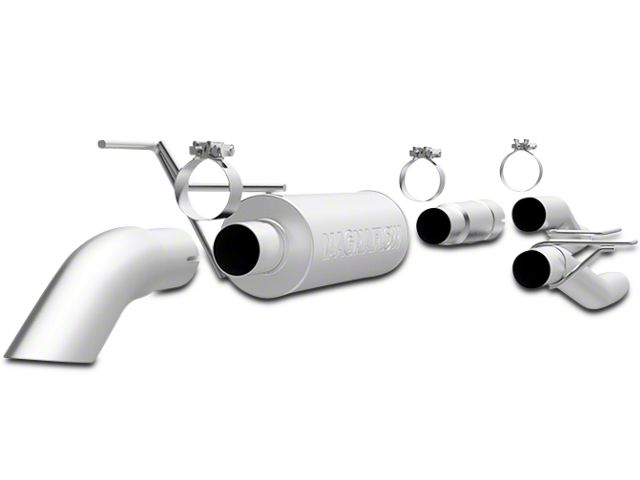 Magnaflow Off Road Pro Series Single Exhaust System; Turn Down (09-10 4.6L F-150)